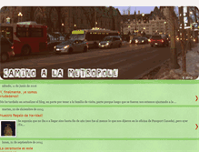 Tablet Screenshot of caminoalametropole.com